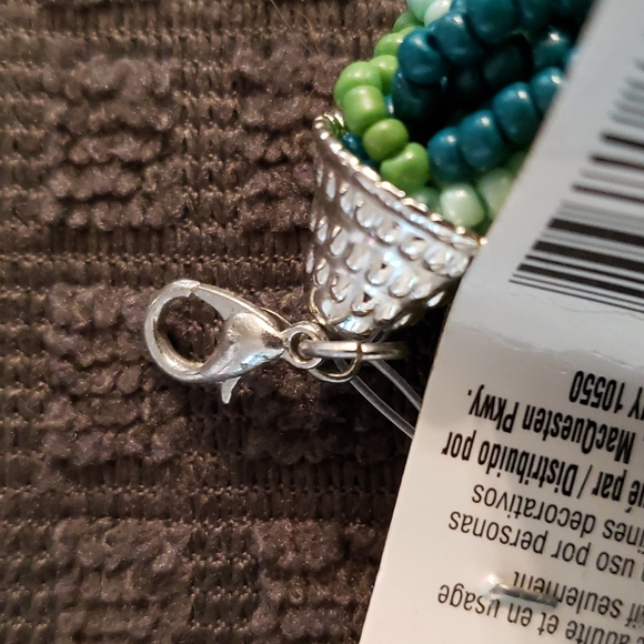 Bracelets  glass beads set of 2 new - Picture 6 of 6